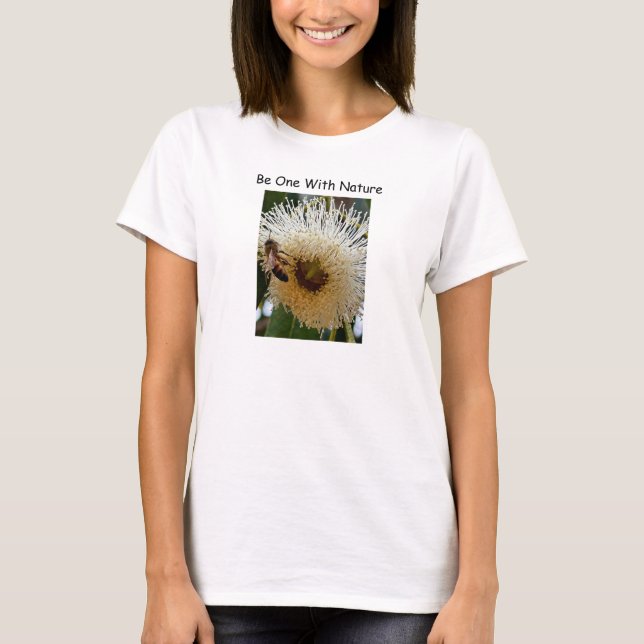 Camiseta Ser uno con la naturaleza (Anverso)