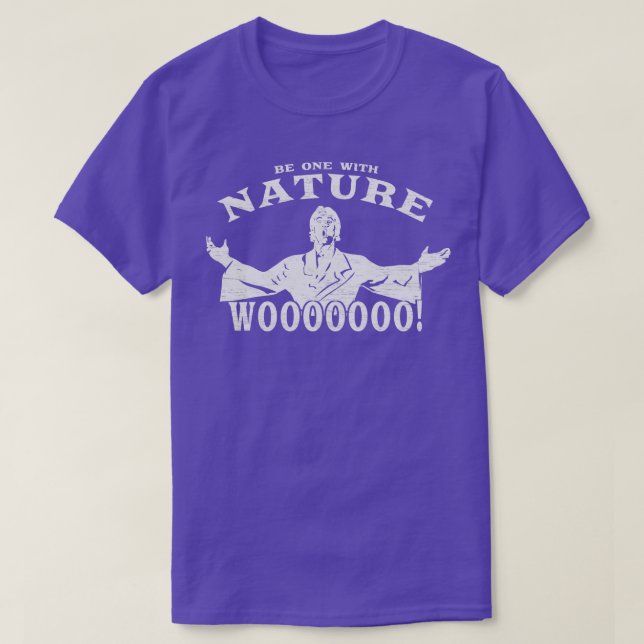 Camiseta Ser uno con la Naturaleza (Diseño del anverso)