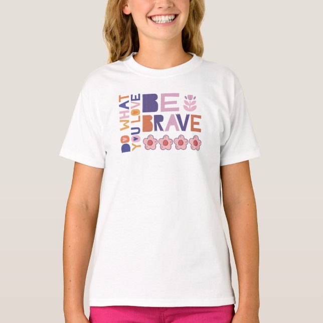 Camiseta Ser valiente (Anverso)