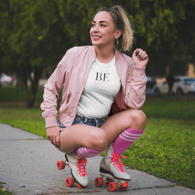 Camiseta Ser valientes y positivos Inspiradores motivaciona (Subido por el creador)
