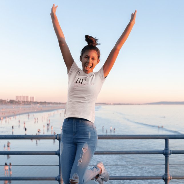 Camiseta Ser valientes y positivos Inspiradores motivaciona (Subido por el creador)