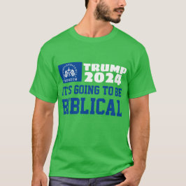 Camiseta Será Bíblico MAGA Trump 2024