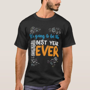 Camiseta Será el mejor año inspirador de Scho