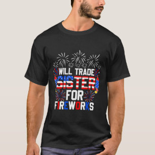 Camiseta ¿Será Graciosa La Hermana Comercial De Los Fuegos