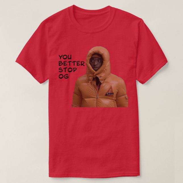 Camiseta Será mejor que dejes OG Anunoby (Diseño del anverso)