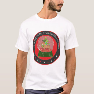 Camiseta Será un navidad divertido