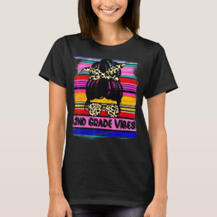 Camiseta Serape 3º Grado Vibes Primer Día De La Escuela Des