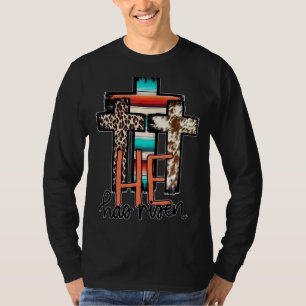 Camiseta Serape Occidental Se Ha Levantado A Través De Pasc