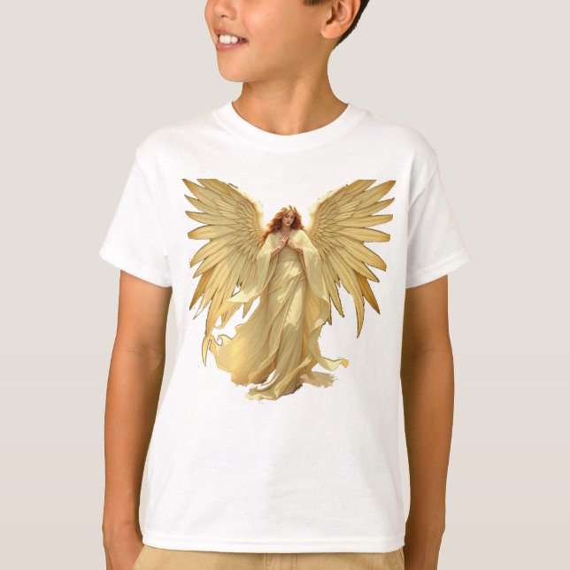 Camiseta „Seraphim – Flammen des Lichts, Wächter der Seele“ (Anverso)