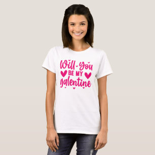 Camiseta Serás mi amistad para las mujeres galentinas