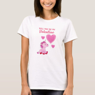 Camiseta ¿Serás mi Día de San Valentín de San Valentín de S