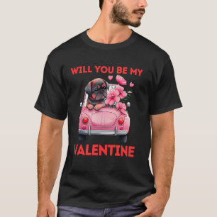 Camiseta ¿Serás mi San Valentín divertido día de San Valent