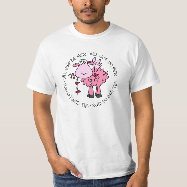 Camiseta Serás Mi Valentín (Anverso)