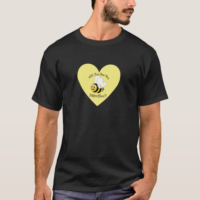 Camiseta ¿Serás Mi Valentín? (Anverso)