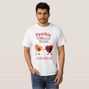 Camiseta ¿Serás mi Valentine? Hombre