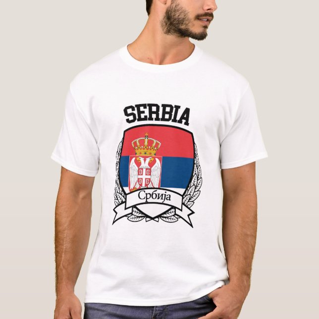 Camiseta Serbia (Anverso)