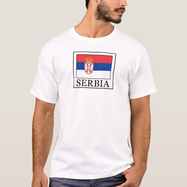 Camiseta Serbia (Anverso)