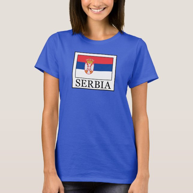 Camiseta Serbia (Anverso)