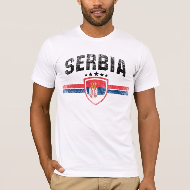 Camiseta Serbia (Anverso)