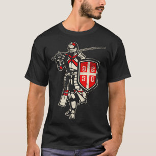 Camiseta Serbia Caballero serbio