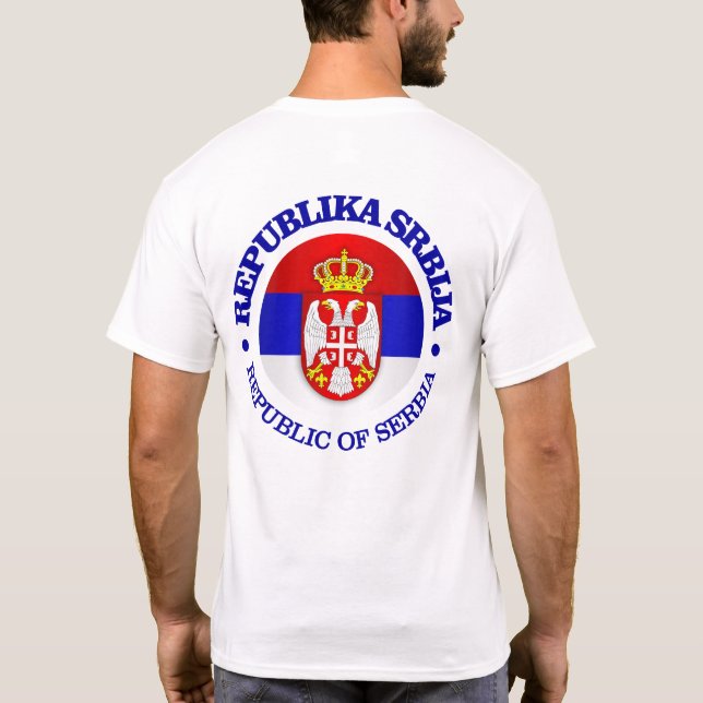 Camiseta Serbia (rd) (Reverso)