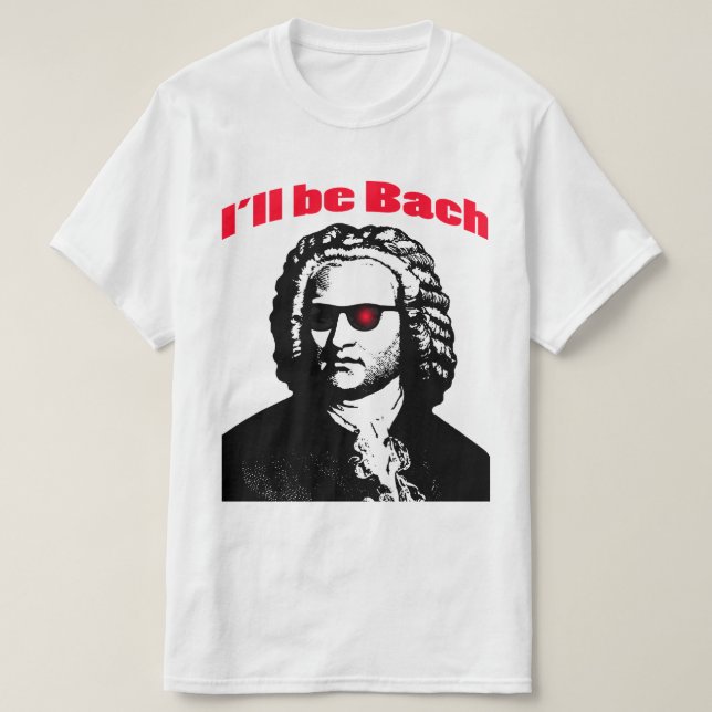 Camiseta Seré Bach (Diseño del anverso)