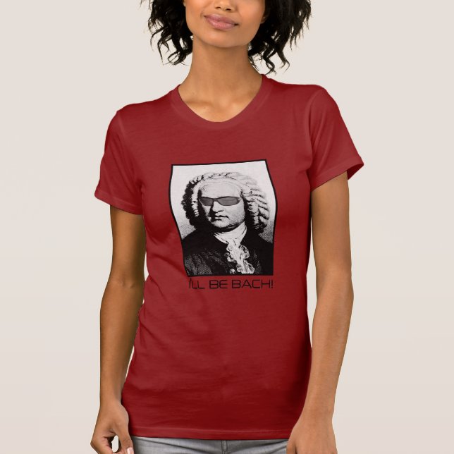 Camiseta Seré BACH - J.S. Bach (Anverso)