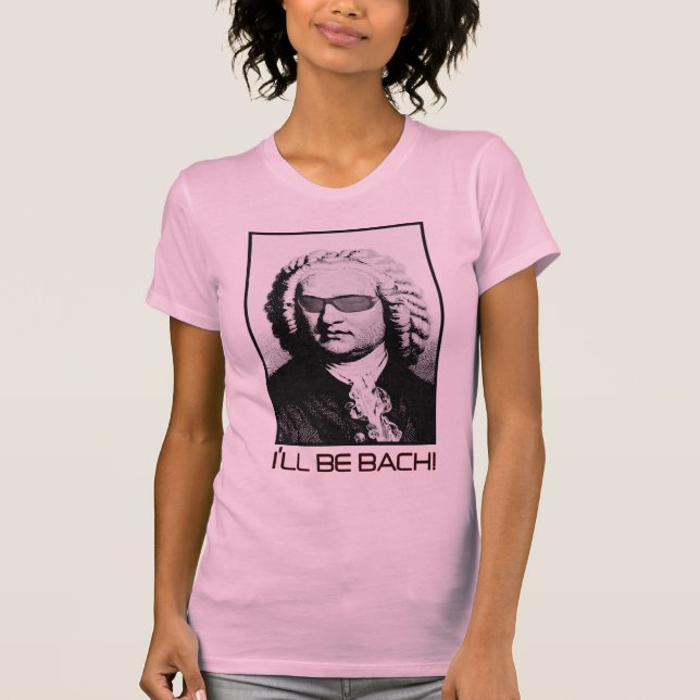 Camiseta Seré BACH - J.S. Bach (Anverso)