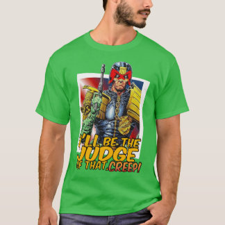 Camiseta Seré el juez de ese diseño de cómic de novia