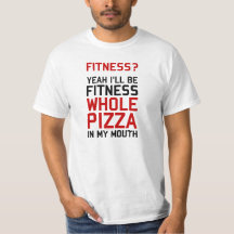 Seré Fitnees Pizza completa en mi boca