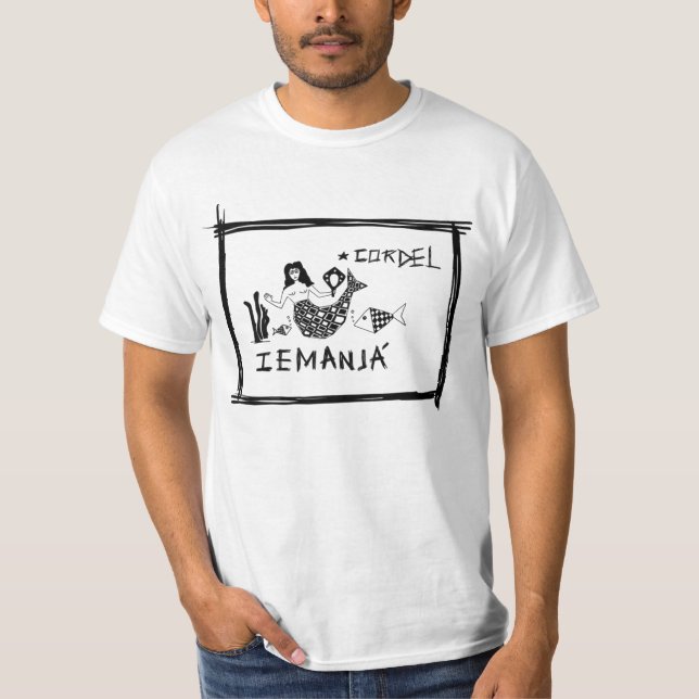 Camiseta Sereia nordestina (Anverso)