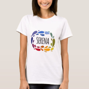Camiseta Serena Nombre Regalo Colorido Cute Nombrado Serena
