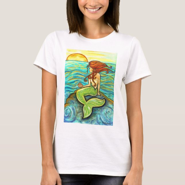 Camiseta "Serena por sirena del mar" (Anverso)