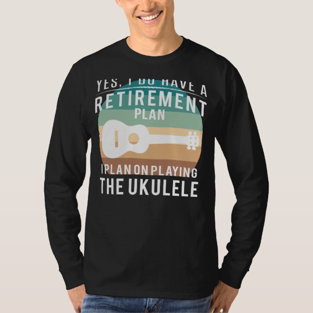 Camiseta Serenade de Jubilación Jubilado con Ukulele: Diver (Anverso)