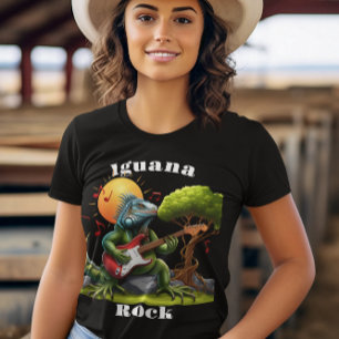 Camiseta Serenade de la puesta de sol de los reptil rocosos