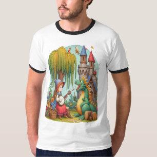 Camiseta Serenade Dragón Por Una princesa mística