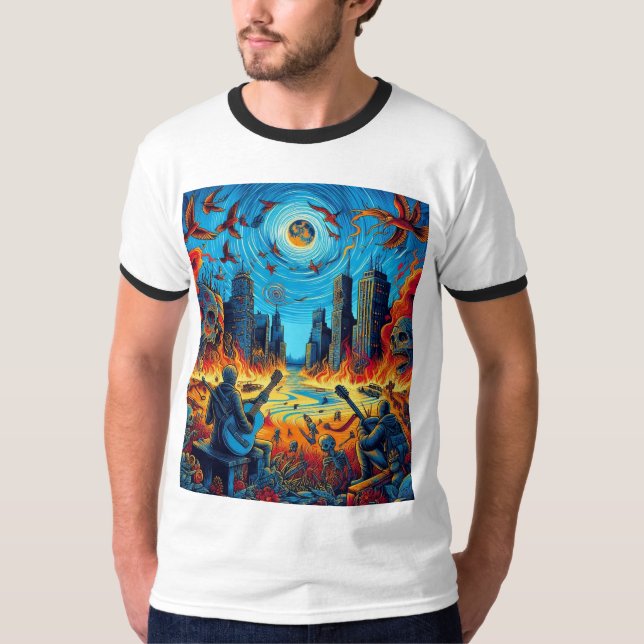 Camiseta Serenade post-apocalíptica (Anverso)