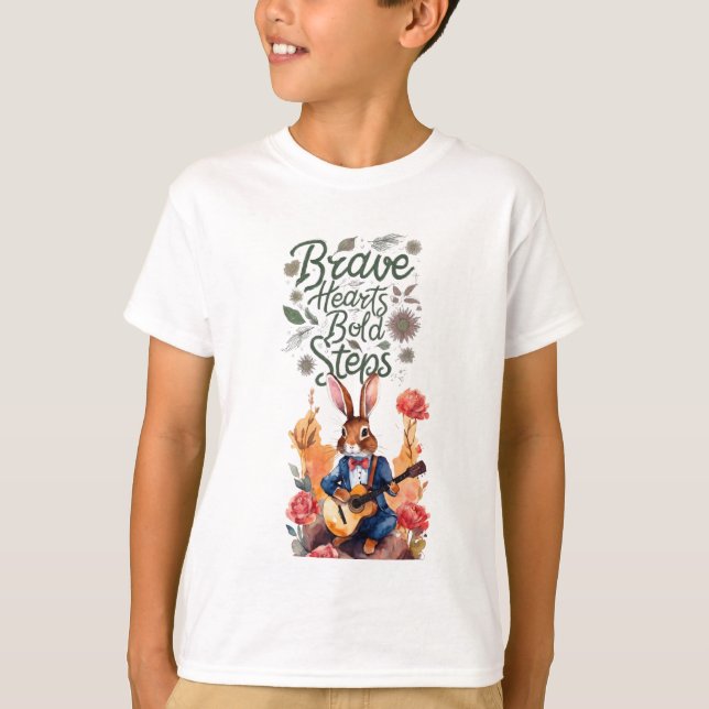 Camiseta Serenade Rockin' Rabbit (Anverso)