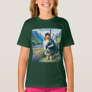 Camiseta Serenata de Collie Escocés – Gaitas y Caprichos de