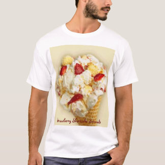 Camiseta Serenata de la torta de frutas de la fresa