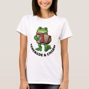 Camiseta Serenata Encanto Acordeón Rana