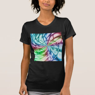 Camiseta Serendipia Arte fractal multicolor