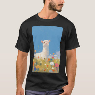 Camiseta Serendipia de primavera de alpaca