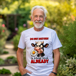Camiseta Serene Bovine con un tesoro floreciente
