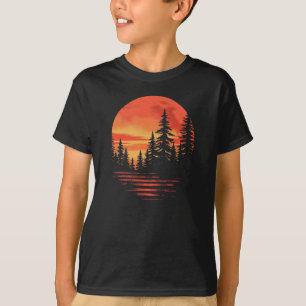 Camiseta Serene Forest Sunset