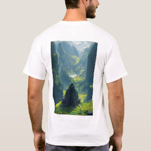 Camiseta Serene Meditation Akep Rugged Hooded Man T-Shirt