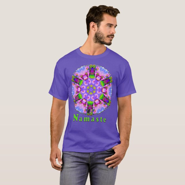 Camiseta Serene Namaste Kaleidoscope (Anverso completo)