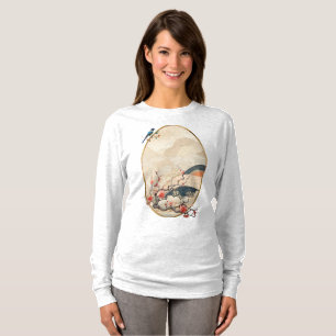 Camiseta Serene Tranquilidad tema japonés