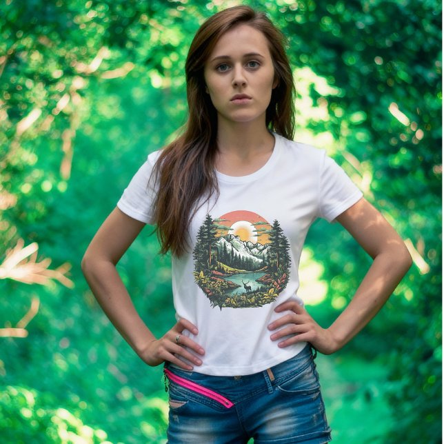 Camiseta Serene Wilderness T-Shirt (Subido por el creador)