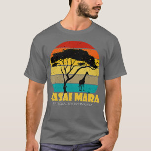 Camiseta Serengeti Masai Mara Reserva Nacional Kenya Safari